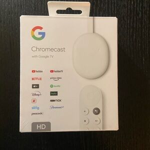 BRAND NEW UNOPENED Chromecast with Google Tv